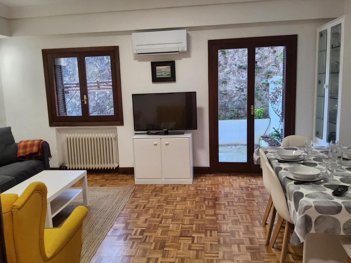 Easo Terrace Apartment Free Private Parking And Air Conditioning San Sebastián Kültér fotó